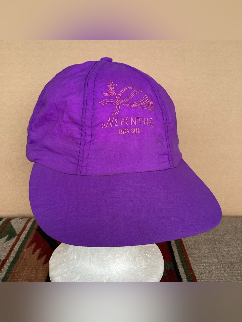 Vintage Sportcap Supreme Nylon nepenthe Big Sur Adjustable Hat